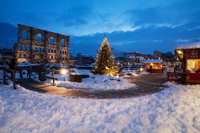 06.12 - 08.12 : Mercatini di Natale in Valle d'Aosta Italia